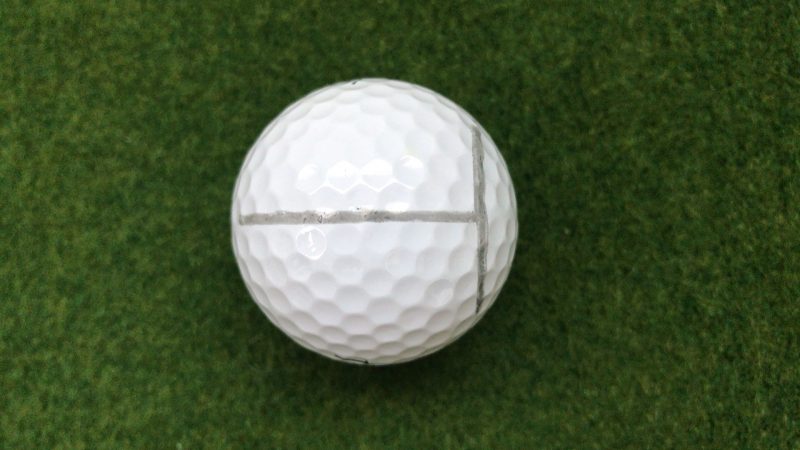 ゴルフ ボール ライン マーカー 黒 練習 グッズ パッティング ティー 通販